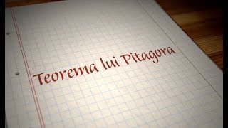 Teorema lui Pitagora  ExamenulTauro [upl. by Rosalind]