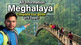 Complete Travel Guide Meghalaya 2023  Meghalaya Tourist Places  All Information anilkumarvlog [upl. by Nicoli]