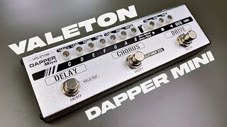 Sound Gahar   VALETON DAPPER MINI [upl. by Ylecic]