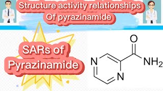 SARs of pyrazinamide  structure activity relationships of pyrazinamide [upl. by Zeke]