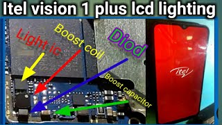 itel vision 1 Plus Lcd light ic problem solution  itel L6005 display light problem fix [upl. by Kaufman956]