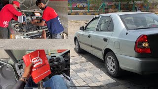 gomechanic car service indore  first service of my car  hyundai accent 2004 gomechanicindia [upl. by Flowers]