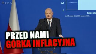 Glapiński przed nami górka inflacyjna aż do 2026 roku [upl. by Tabbi]