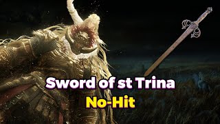 Sword of St Trina  No Hitting Consort Radahn With Every Weapon 38420  Elden Ring [upl. by Tremaine]