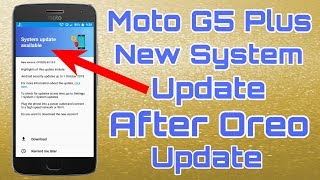 Moto G5 plus After Oreo Update To New System Update Moto G5 Plus [upl. by Cychosz]