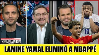 ESPAÑA remontó vs Francia tras PERDERLE EL RESPETO A MBAPPÉ Lamine Yamal el fenómeno  Cronómetro [upl. by Bitthia]