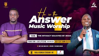 HE IS THE ANSWER MUSIC WORSHIP  21st Sept 2024 [upl. by Auka]