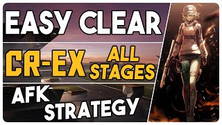 CREX1 to 8  Challenge Mode  AFK Easy Strategy 【Arknights  アークナイツ】 [upl. by Kemp917]