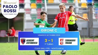 Academy Civitanovese  Terranuova Traiana 31  Memorial Paolo Rossi 2024 [upl. by Enelrats]