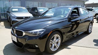 2017 BMW 3 Series 340i GT Black Sapphire  Video Tour with Shawn [upl. by Florencia915]