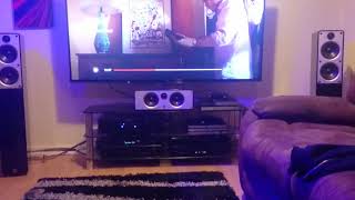 Marantz pm8005 with q acoustics concept 40 speakers and cd3001 yamaha amp [upl. by Anayeek]