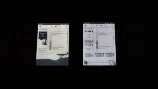 Kindle Paperwhite 2nd Generation vs 1st Gen Back Light Comparison [upl. by Allertse]