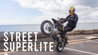 The braaap Street Superlite  Road Legal Pitbike  Lifetime Warranty [upl. by Kalli]