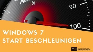 Windows 7 Start beschleunigen  TUTORIAL [upl. by Iliam53]