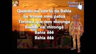 PONTOS DE BAIANOS COM LETRA YouTube [upl. by Hescock]