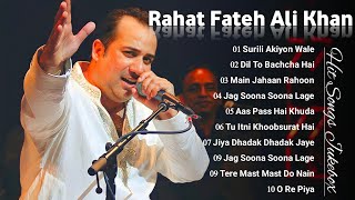 Rahat Fateh Ali Khan hits songs  Top 10 Songs Of Rahat Fateh Ali Khan  Bollywood Latest Songs [upl. by Lednew]