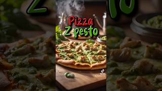 Pizza z pesto i kurczakiem chill pizza food fastfood [upl. by Catharine750]