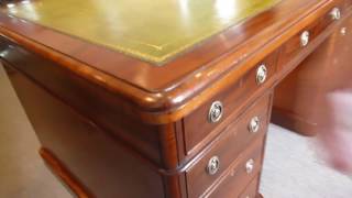 Victorian mahogany partners desk [upl. by Jack]