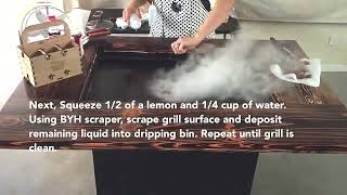 How to Clean Your Backyard Hibachi Grill [upl. by Brown822]