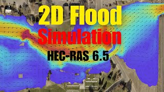 Become a 2D Flood Modelling Pro in Just 1Hour  StepbyStep Tutorial with HECRAS 65 [upl. by Oruasi]