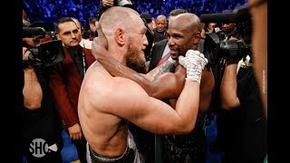 Mayweather vs McGregor PostFight Show  MMA Fighting [upl. by Kcirdehs580]