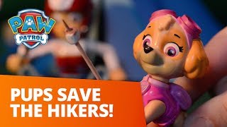 PAW Patrol  Pups Save the Hikers  Toy Pretend Play For Kids [upl. by Sherer]