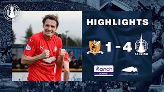 Alloa Athletic 14 Falkirk  Highlights [upl. by Sanfo140]