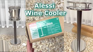 Alessi Wine Champagne Cooler UNBOXING amp REVIEW [upl. by Donalt517]