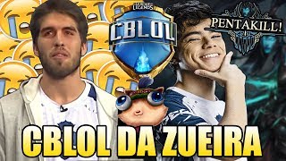 RAKIN SE EMOCIONA E PENTAKILL DO PBO  CBLOL DA ZUEIRA [upl. by Bow]