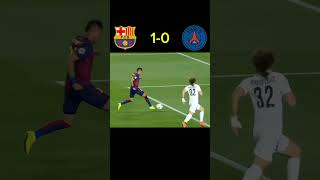 Barcelona vs PSG ucl 2015 shorts messi fcbarcelona [upl. by Seth]