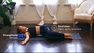 How to do a Thoracic Rotation stretch [upl. by Aihsot]