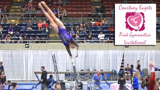 Whitney Bjerken  Level 10 Gymnastics Meet  Pink Invitational [upl. by Airt]