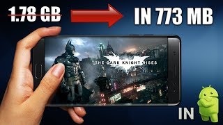 Download PSP Game Batman  Dark Kinght Rises in just 668 MB in Android [upl. by Kenzie]