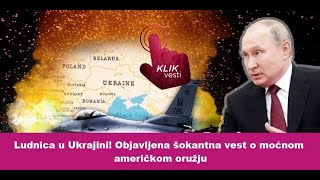 Ludnica u Ukrajini Objavljena šokantna vest o moćnom američkom oružju [upl. by Iclek711]