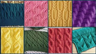 Hand Knitted Sweater Stitch Pattern IdeasHand Knitted Sweater Design IdeasSweater Patterns [upl. by Fleta]