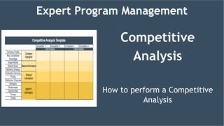 How to Conduct a Competitive Analysis [upl. by Martha413]