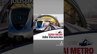 Dubai metro jobs for all nationality jobsearch dubaijobportal dubaimall jobvacancyinqatar [upl. by Irrehs]