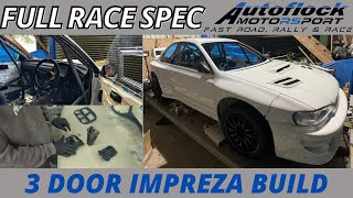 Flocking a custom race spec dash for a 3dr Subaru Impreza [upl. by Selec]