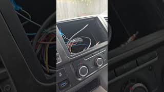 vw t5 stereo upgrade ignition feed fuse [upl. by Lodge]