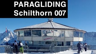 Paragliding Schilthorn  Piz Gloria  Eiger Mönch Jungfrau Mürren Ozone Swift 2 S [upl. by Accever939]