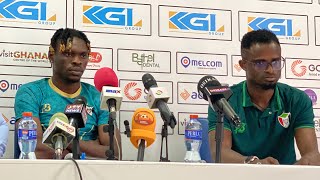 SUDAN ASST COACH amp STRIKER FULL PRESS CONFERENCE  GHANA vs SUDAN [upl. by Fleta]