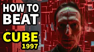 How To Beat THE DEATH MAZE In CUBE 1997 [upl. by Attoynek]