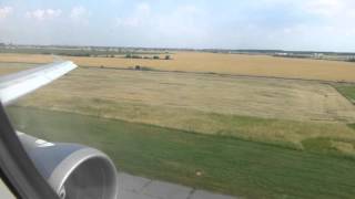 Landing in Bucharest Otopeni in a Tarom A310 [upl. by Anglim]