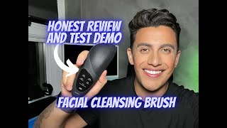 Testing the COSLUS Facial Cleansing Brush [upl. by Yenreit527]