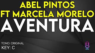 Abel Pintos Ft Marcela Morelo  Aventura  Karaoke Instrumental [upl. by Elayor151]