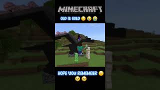 Minecraft old is 🥇 gold 😔 😢 😭 minecraft viralshorts princedheo [upl. by Innad135]