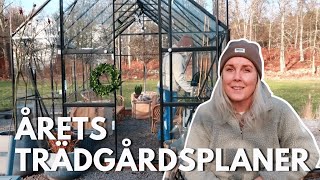 TRÄDGÅRDEN JANUARI  RUNDTUR TO DO’S amp PLANER 2024 I VLOGG [upl. by Harifaz746]