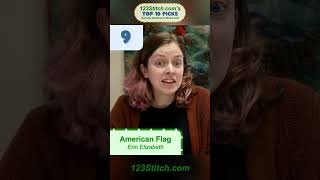 Patriotic Pride American Flag  Top Pick from Nashville Needlework Market 2024 [upl. by Sarkaria]