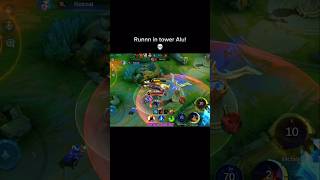 Runnn in your tower Alu 💀 alucard lukas mobilelegends 1v1 mlbb shorts shortsfeeds outplayed [upl. by Stevena]