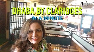 Dhaba By Claridges In A Minute  Curly Tales [upl. by Orazal694]